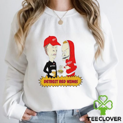 Detroit Red Wings Beavis And Butt head shirt