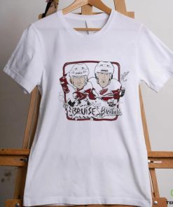 Detroit Red Wings Bob Probert and Joey Kocur the Bruise brothers signatures caricatures hoodie, sweater, longsleeve, shirt v-neck, t-shirt