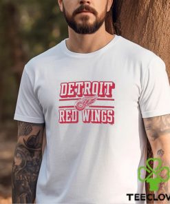 Detroit Red Wings Champion Tri Blend Dual Stripe Long Sleeve T Shirt