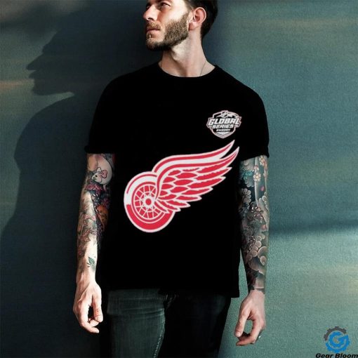 Detroit Red Wings Fanatics Branded 2023 Nhl Global Series Logo Shirt