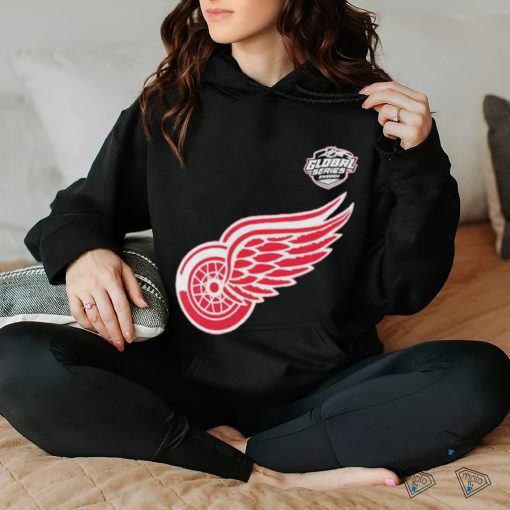Detroit Red Wings Fanatics Branded 2023 Nhl Global Series Logo Shirt