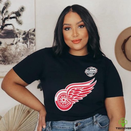 Detroit Red Wings Fanatics Branded 2023 Nhl Global Series Logo Shirt