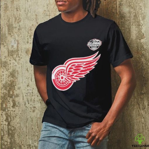 Detroit Red Wings Fanatics Branded 2023 Nhl Global Series Logo Shirt