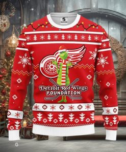 Detroit Red Wings Funny Grinch Xmas Ugly Christmas Sweater Best Christmas Gift Ideas