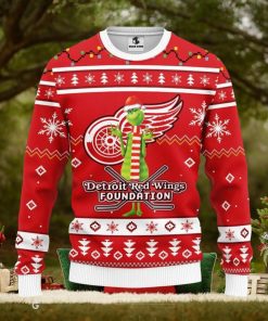 Detroit Red Wings Funny Grinch Xmas Ugly Christmas Sweater Best Christmas Gift Ideas