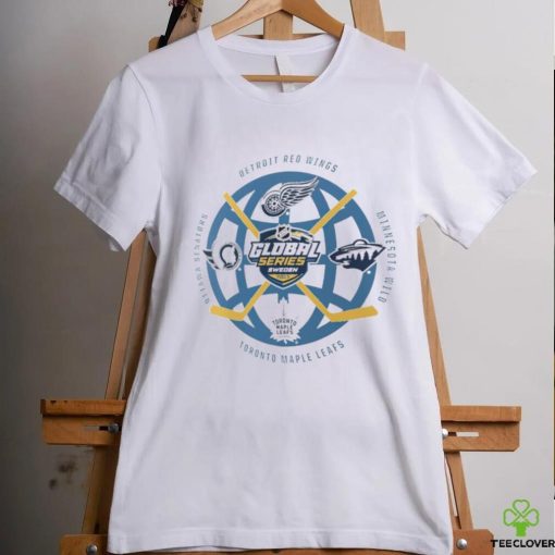 Detroit Red Wings Minnesota Wild Toronto Maple Leafs Ottawa Senators 2023 NHL Global Series Matchup shirt