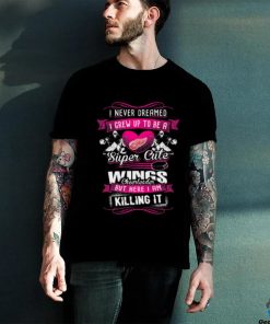 Detroit Red Wings NHL Hockey I Never Dreamed I Grew Up To Be A Super Cute Cheerleader Youth T Shirt