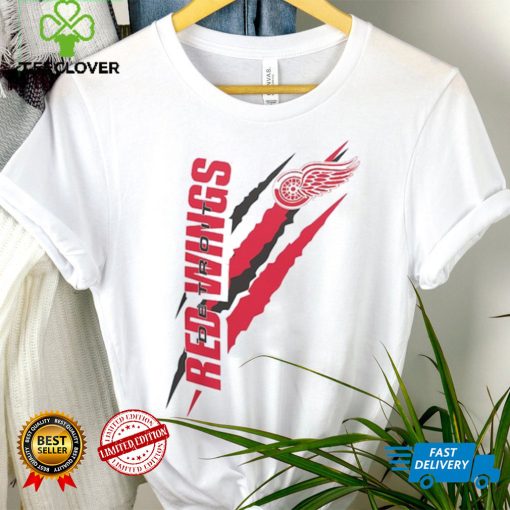 Detroit Red Wings Starter Color Scratch T Shirt