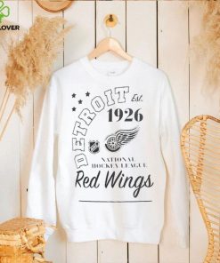 Detroit Red Wings Starter White Arch City Theme Graphic T Shirt