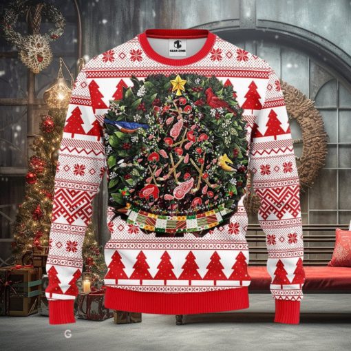 Detroit Red Wings Tree Ball Xmas Ugly Christmas Sweater Best Christmas Gift Ideas