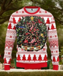 Detroit Red Wings Tree Ball Xmas Ugly Christmas Sweater Best Christmas Gift Ideas