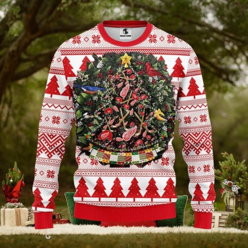 Detroit Red Wings Tree Ball Xmas Ugly Christmas Sweater Best Christmas Gift Ideas