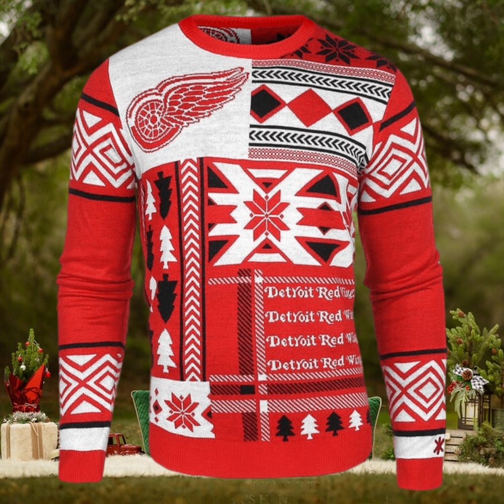 Detroit Red Wings Ugly Christmas Sweaters Detroit Red Wings Ugly Christmas Sweaters