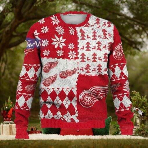 Detroit Red Wings Ugly Sweater Christmas
