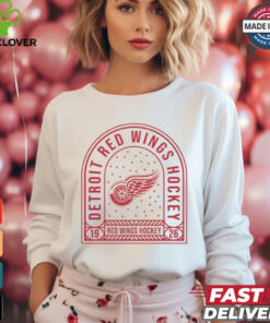 Detroit Red Wings Uphill Stained Glass T Shirt 2 Detroit Red Wings Uphill Stained Glass T Shirt