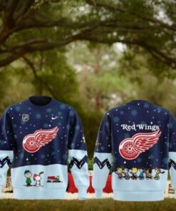 Detroit Red Wings x Peanuts & Snoopy Night Special Edition Sweater