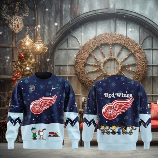 Detroit Red Wings x Peanuts & Snoopy Night Special Edition Sweater