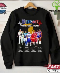 Detroit Sports home sweet home signature shirt