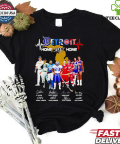 Detroit Sports home sweet home signature shirt
