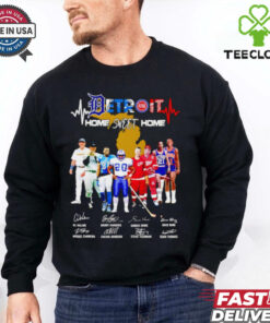 Detroit Sports home sweet home signature shirt
