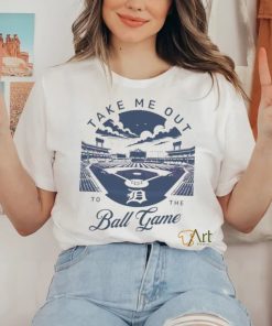 Detroit Take Me Out To The Ball Game shirt