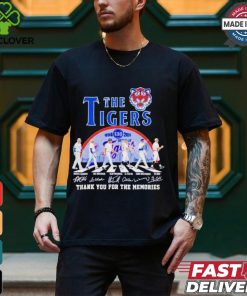 Detroit Tigers 130 Years Of 1894 2024 Thank You For The Memories T Shirt