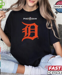 Detroit Tigers 2024 MLB Postseason Logo Shirt