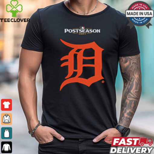 Detroit Tigers 2024 MLB Postseason Logo Shirt