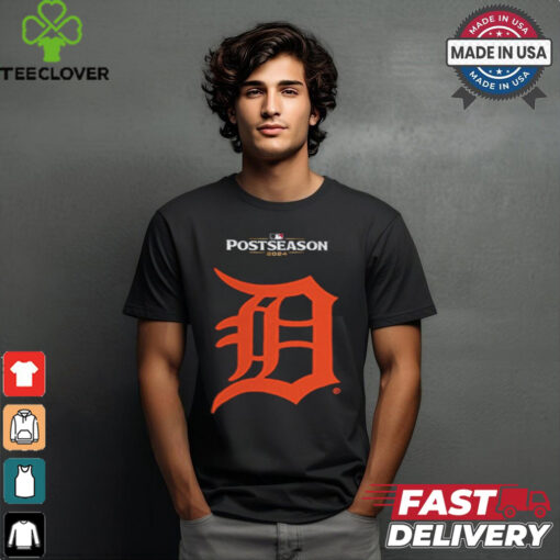 Detroit Tigers 2024 MLB Postseason Logo Shirt