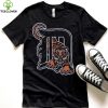 Kitsune professional wrestler logo cartoon shirt