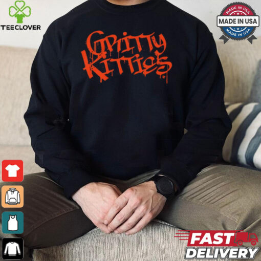 Detroit Tigers Baseball Gritty Kitties t shirt