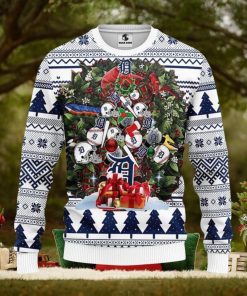 Detroit Tigers Christmas Tree Ugly Sweater