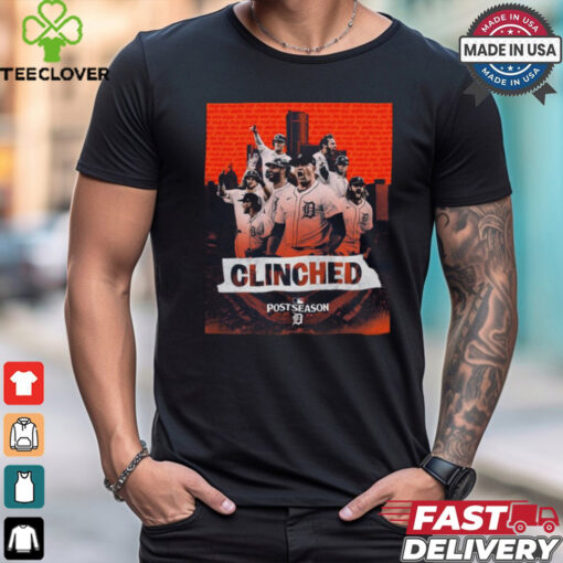Detroit Tigers Clinched 2024 MLB Postseason T Shirt