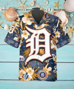 Detroit Tigers Hawaiian Shirt, MLB Hawaiian Shirt Gift For Fans