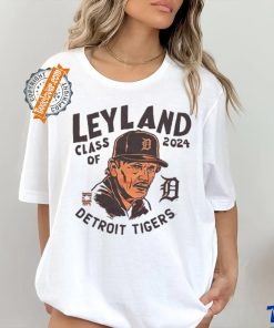 Detroit Tigers Jim Leyland Class Of 2024 Shirt