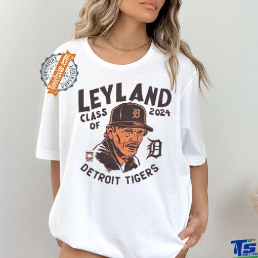 Detroit Tigers Jim Leyland Class Of 2024 Shirt