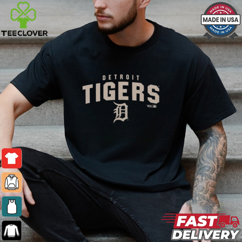 Detroit Tigers Levelwear Zane Team Arch Pullover Shirt Detroit Tigers Levelwear Zane Team Arch Pullover Shirt