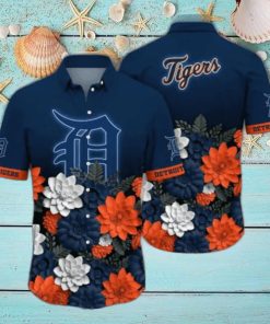 Detroit Tigers MLB Flower Hawaii Shirt And Tshirt For Fans