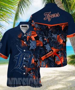 Detroit Tigers MLB Summer Classic All Over Printed Hawaiian Shirt
