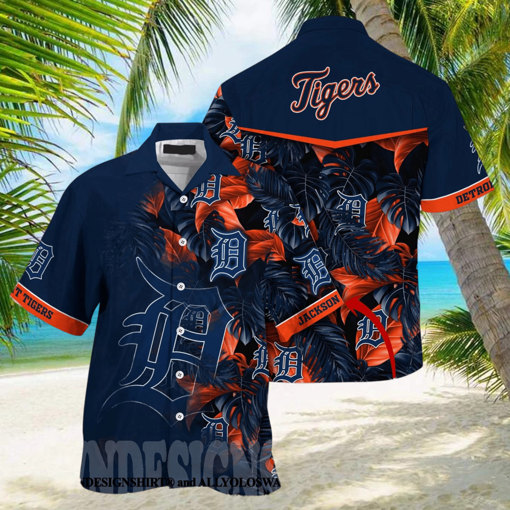 Detroit Tigers MLB Summer Classic All Over Printed Hawaiian Shirt Detroit Tigers MLB Summer Classic All Over Printed Hawaiian Shirt