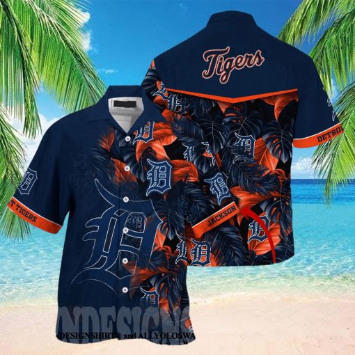 Detroit Tigers MLB Summer Classic All Over Printed Hawaiian Shirt