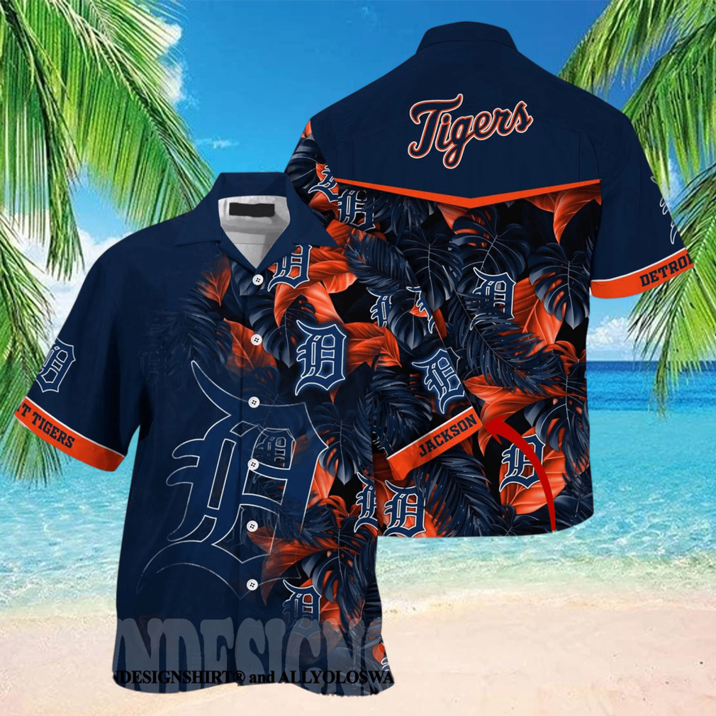 Detroit Tigers MLB Summer Classic All Over Printed Hawaiian Shirt Detroit Tigers MLB Summer Classic All Over Printed Hawaiian Shirt
