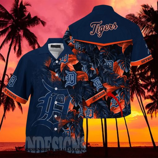 Detroit Tigers MLB Summer Classic All Over Printed Hawaiian Shirt