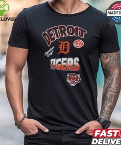 Detroit Tigers Pro Standard Navy Turn It Up Dropped Shoulder T Shirt