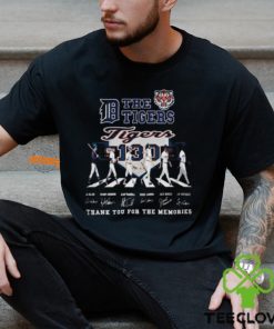 Detroit Tigers Signature Thank You For The Memories Unisex T Shirt