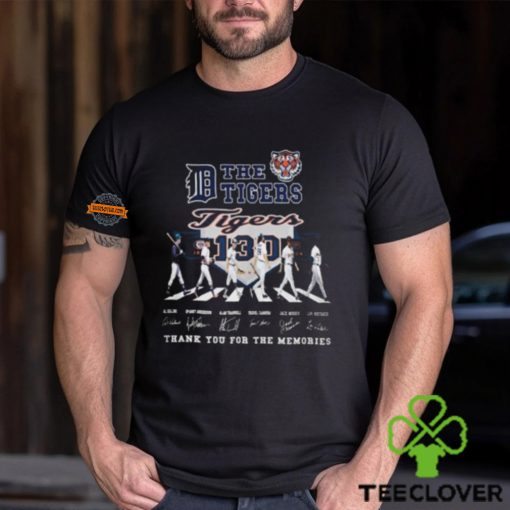Detroit Tigers Signature Thank You For The Memories Unisex T Shirt