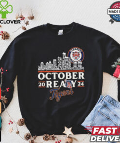 Detroit Tigers Skyline Players Name October Ready 2024 Shirt