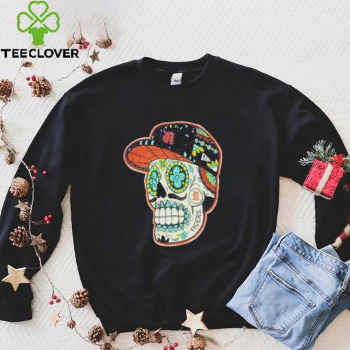 Detroit Tigers Sugar Skulls T Shirt