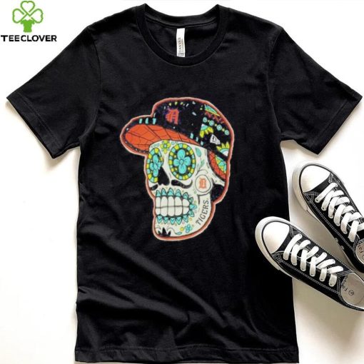 Detroit Tigers Sugar Skulls T Shirt