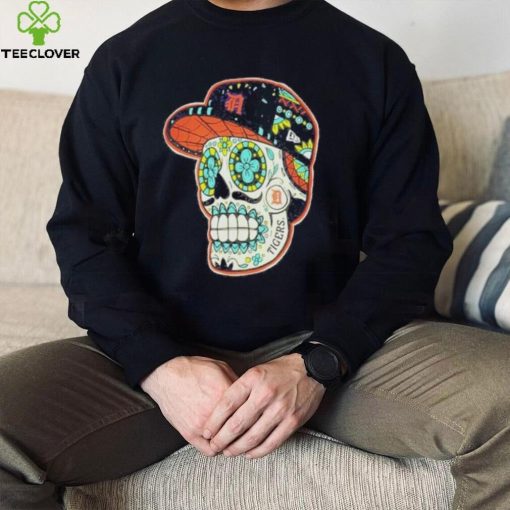 Detroit Tigers Sugar Skulls T Shirt